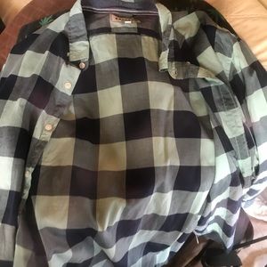 Express soft wash buffalo plaid